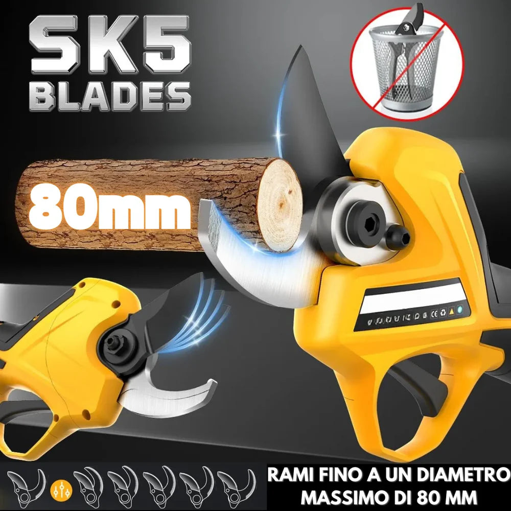 Cesoia Elettrica Senza Fili 1.050W Professional