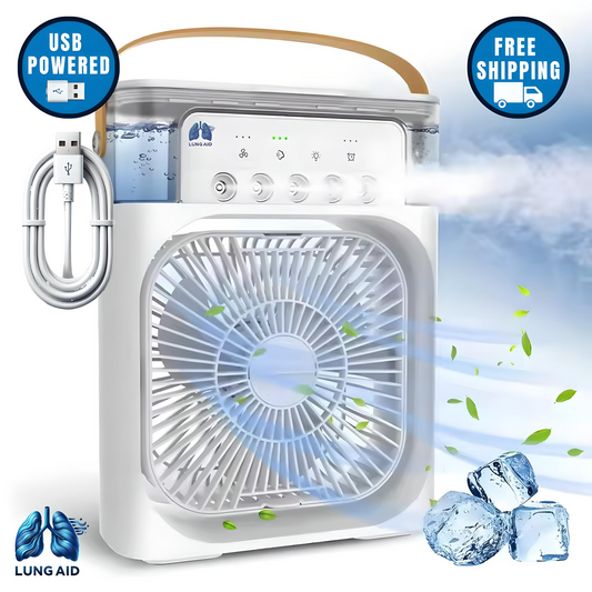 Condizionatore Portatile AirCooler 5 in 1: fresco immediato, zero installazioni.